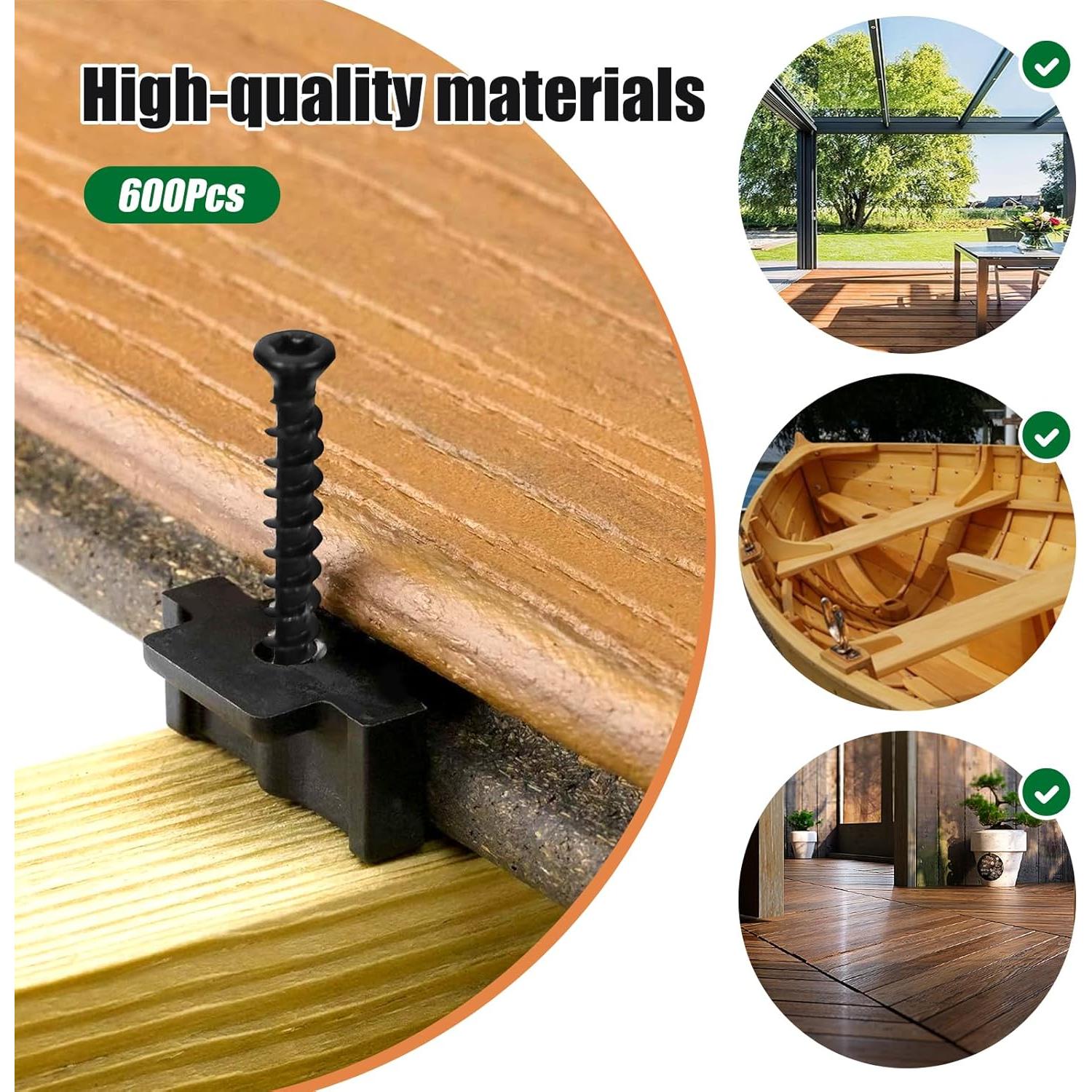 CNQLIS 600 Sujetadores Universales de Nylon para Cubiertas