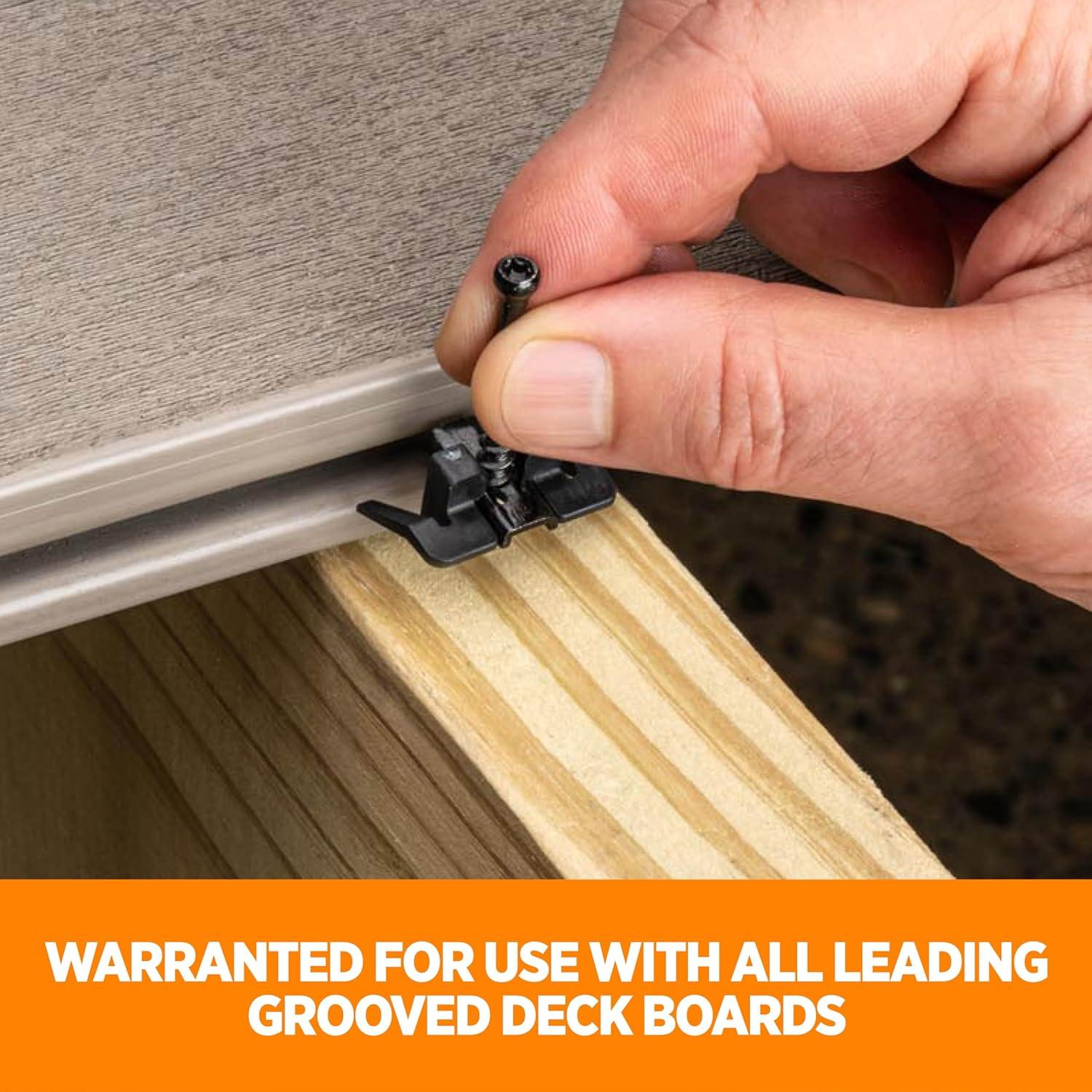 Clips Ocultos para Deck CAMO WEDGECLIPS 900 Unidades