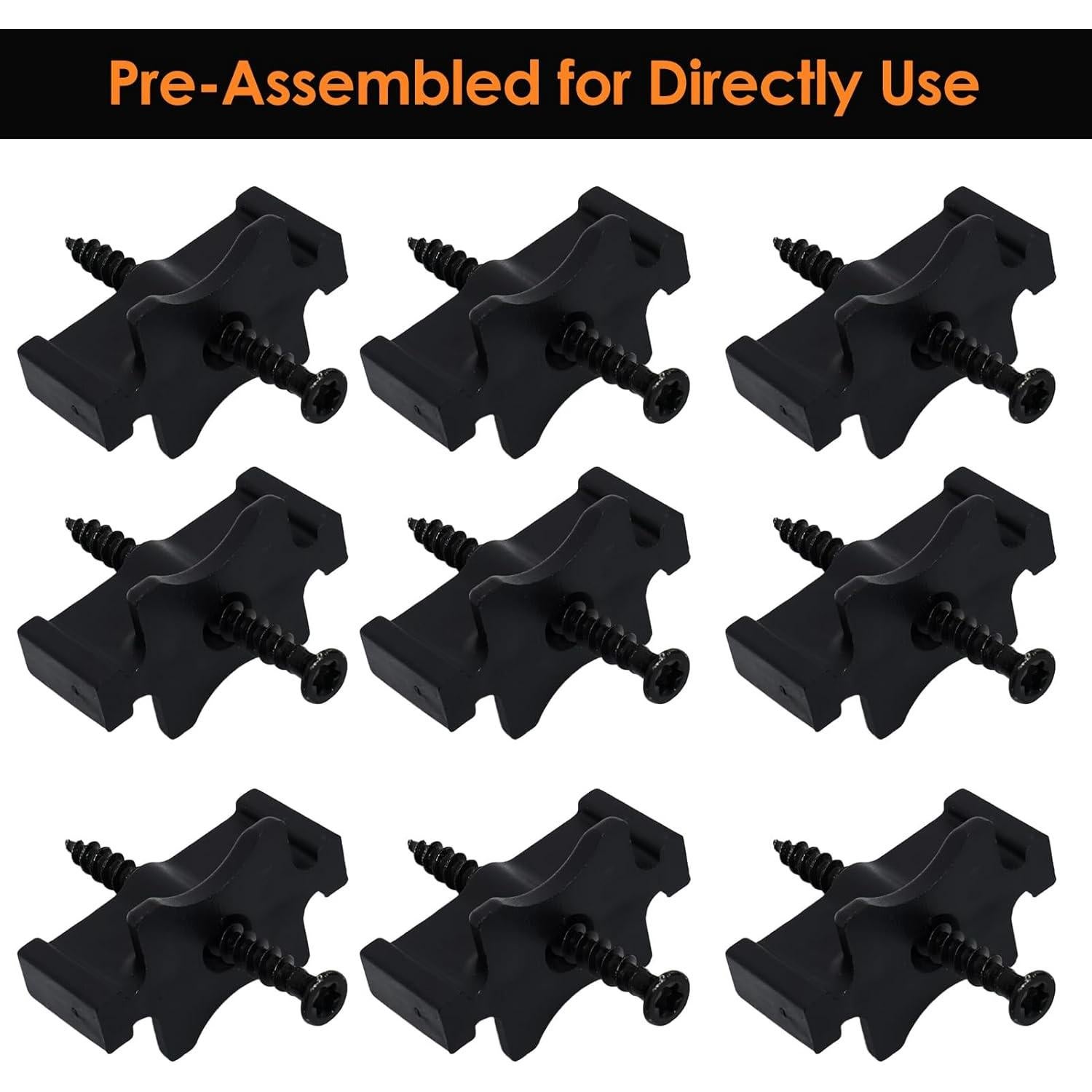 1000 Sujetadores Ocultos para Deck NutroLab con Tornillos Torx