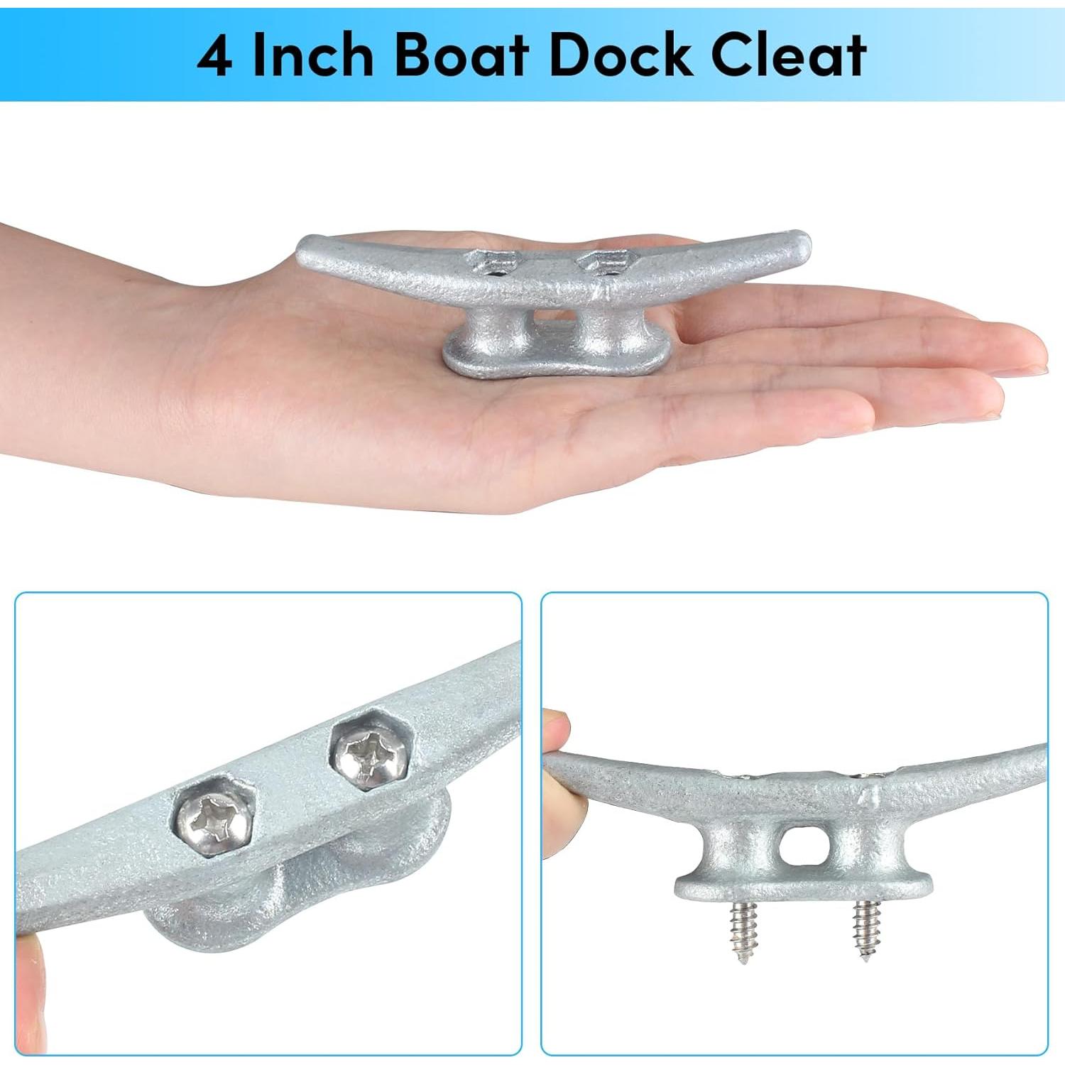 Cojinetes de muelle de 10 piezas BALAVA 4" galvanizados