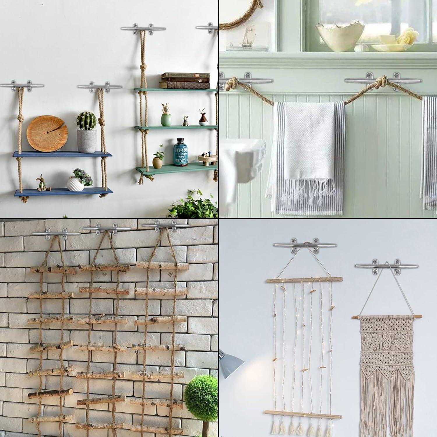 Grampas de Barco Acero Inoxidable 316 ORLANG 12 Pulgadas 4 Pzas