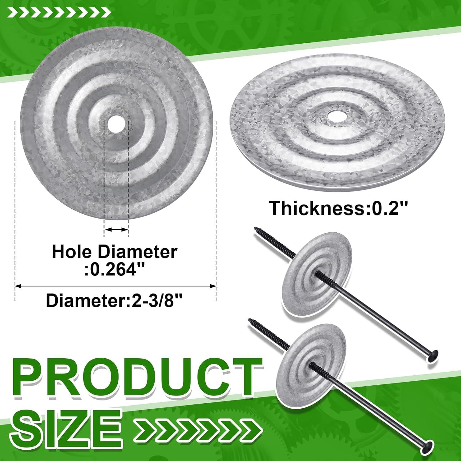 Placas Redondas de Aislamiento Shimeyao 100 Pcs 7.6 cm