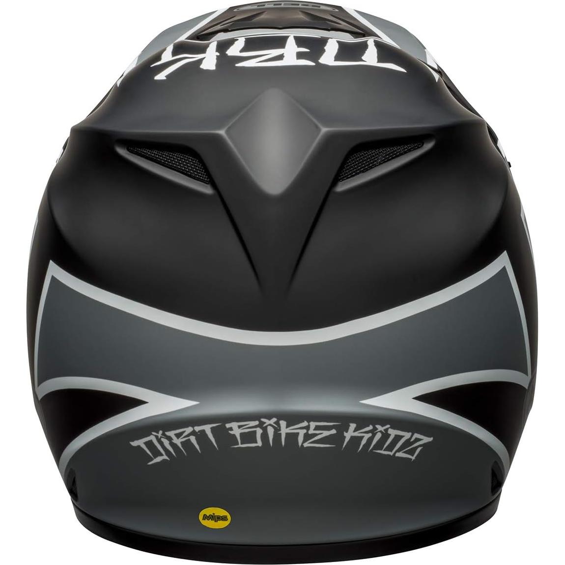 Casco BELL MX-9 MIPS Motocross Mediano Negro Mate