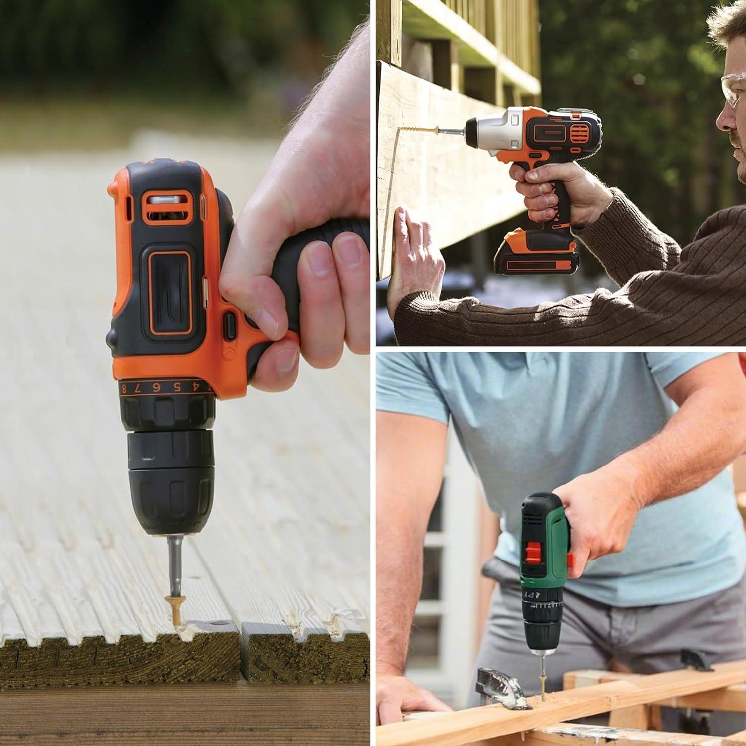 Tornillos de Madera FIXLINK #10 x 76mm, 105 Pcs, Resistencia Óxido