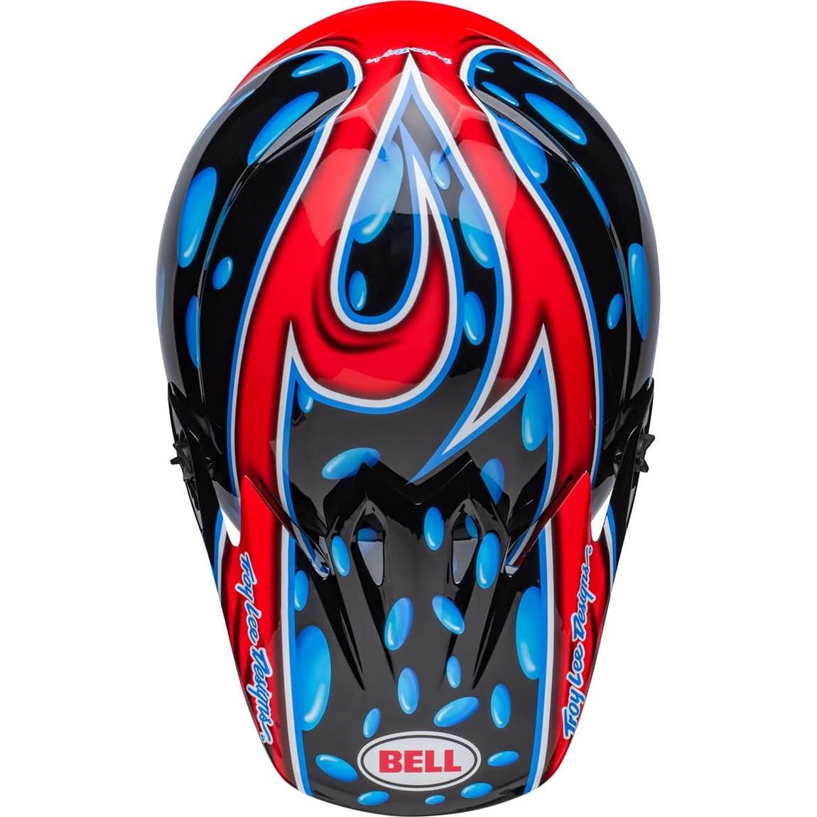 Casco de Motocross BELL MX-9 MIPS X-Large Negro/Rojo