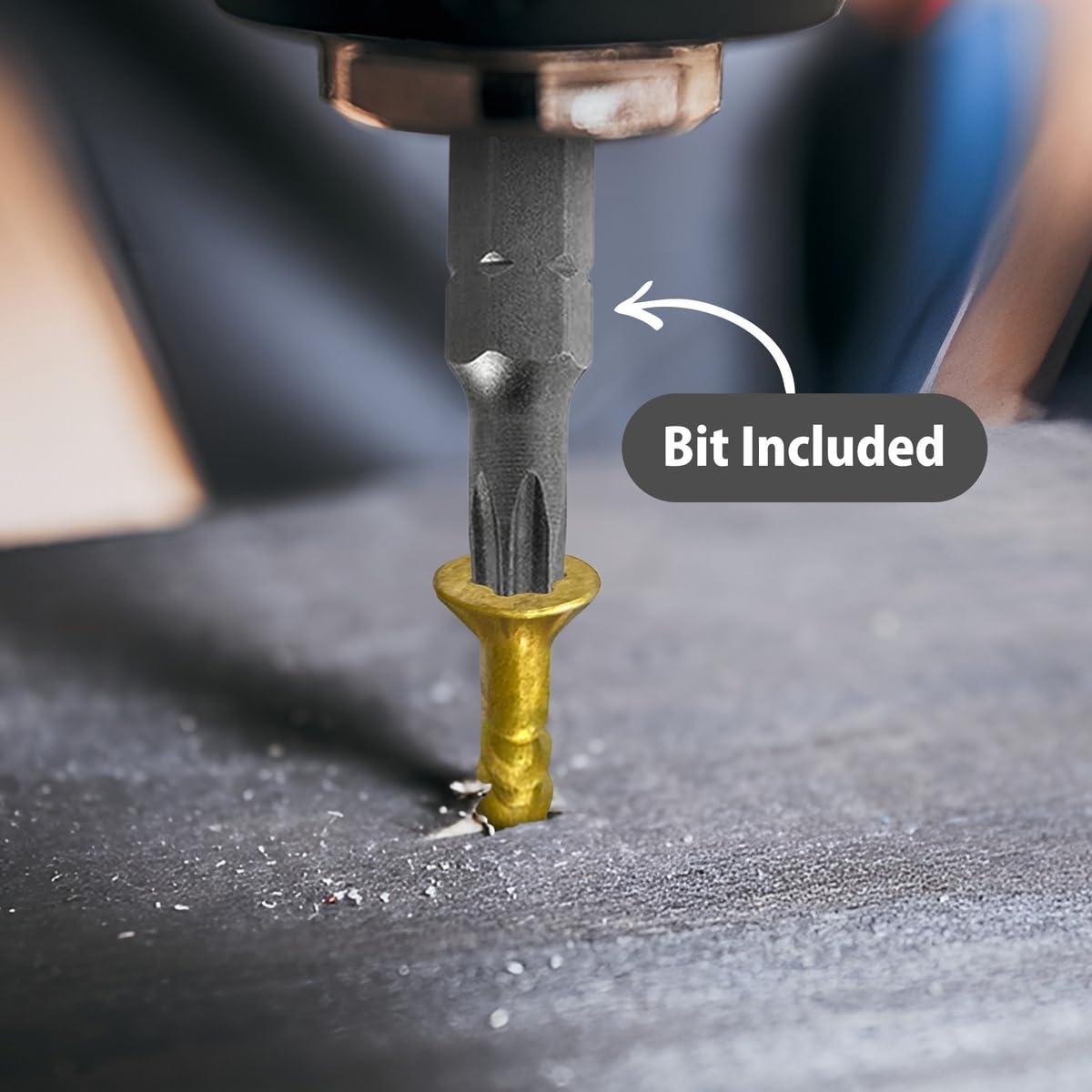 Tornillos para Deck GRRRGOOO 15.24 cm Verde 50 Pcs Alta Resistencia