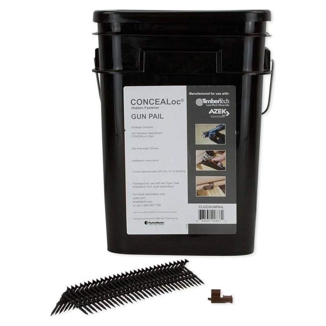 Sistema de Sujetadores Ocultos TimberTech CONCEALoc 900 Piezas