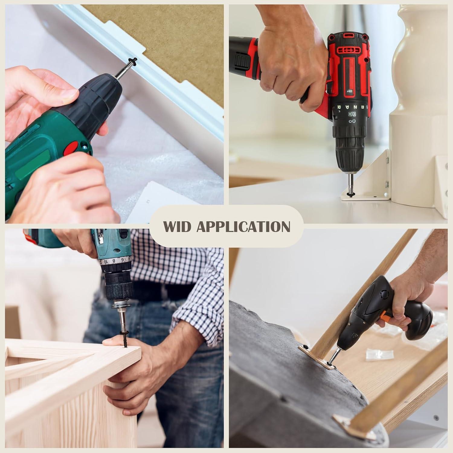 Tornillos de Deck SHANCAI 15.24 cm 300 Pcs Alta Resistencia