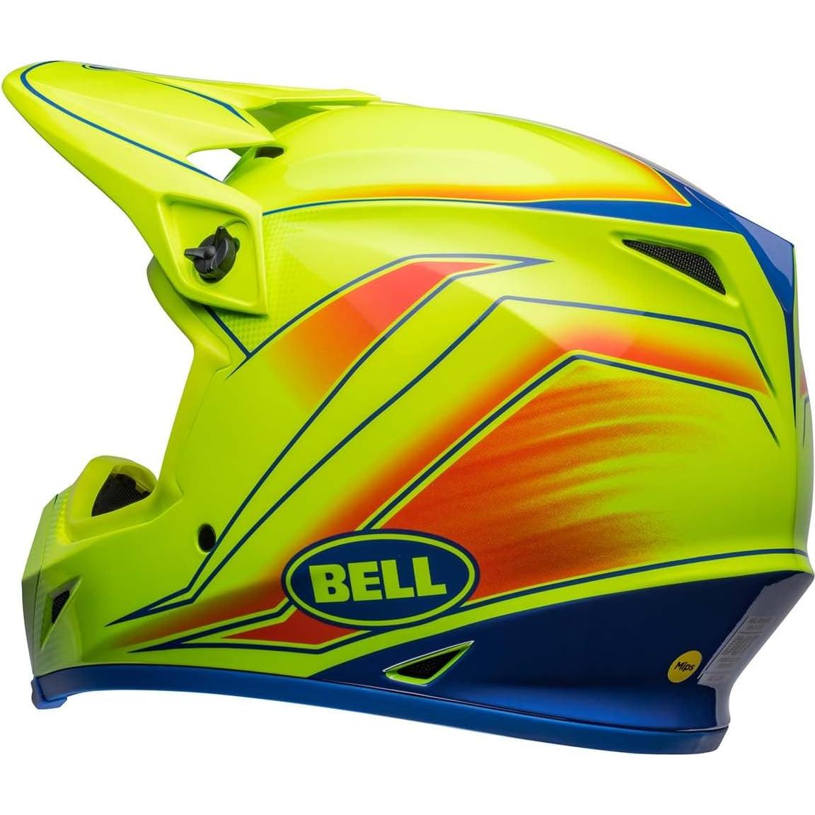 Casco de Motocross BELL MX-9 MIPS Mediano Zona Gloss