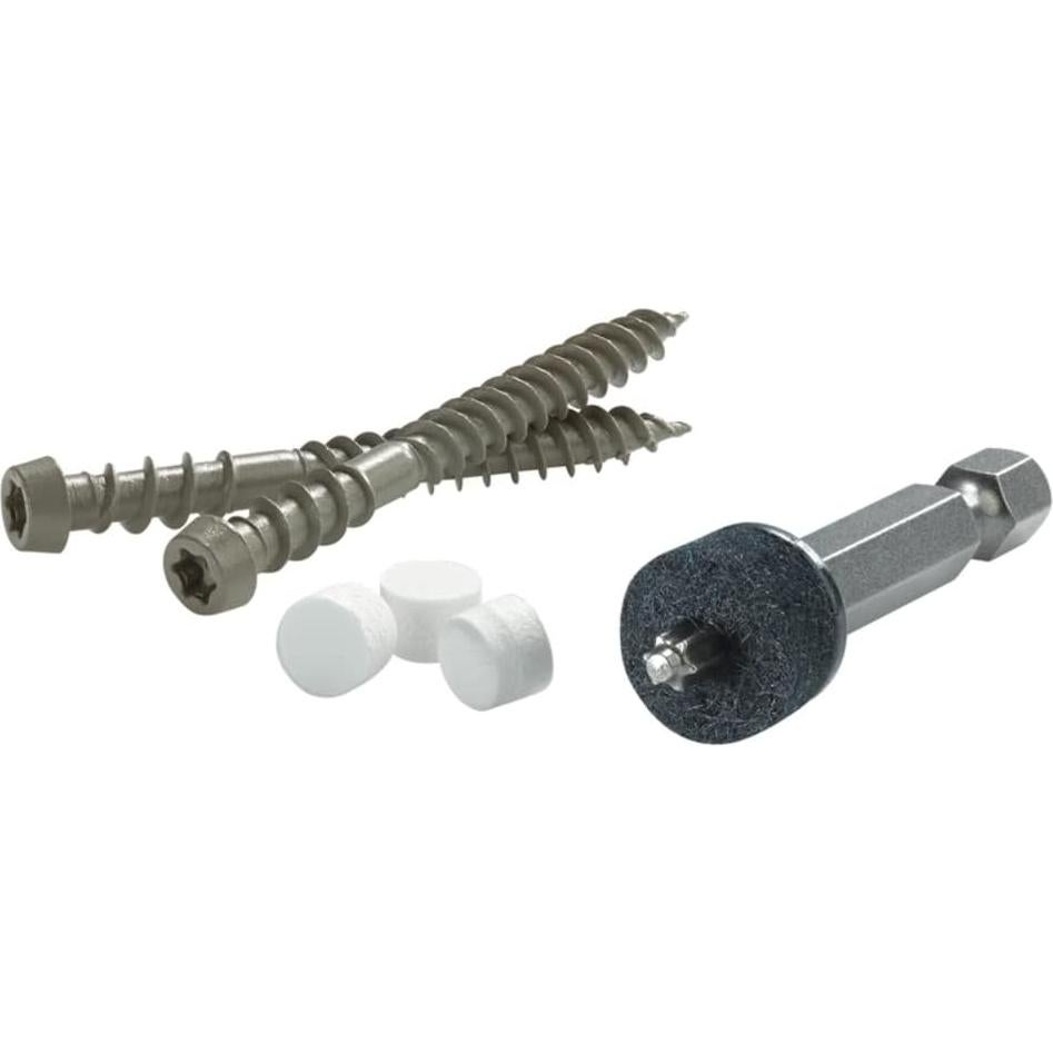 Tornillos para terraza FastenMaster 6.99 cm Acero al carbono 75 pcs