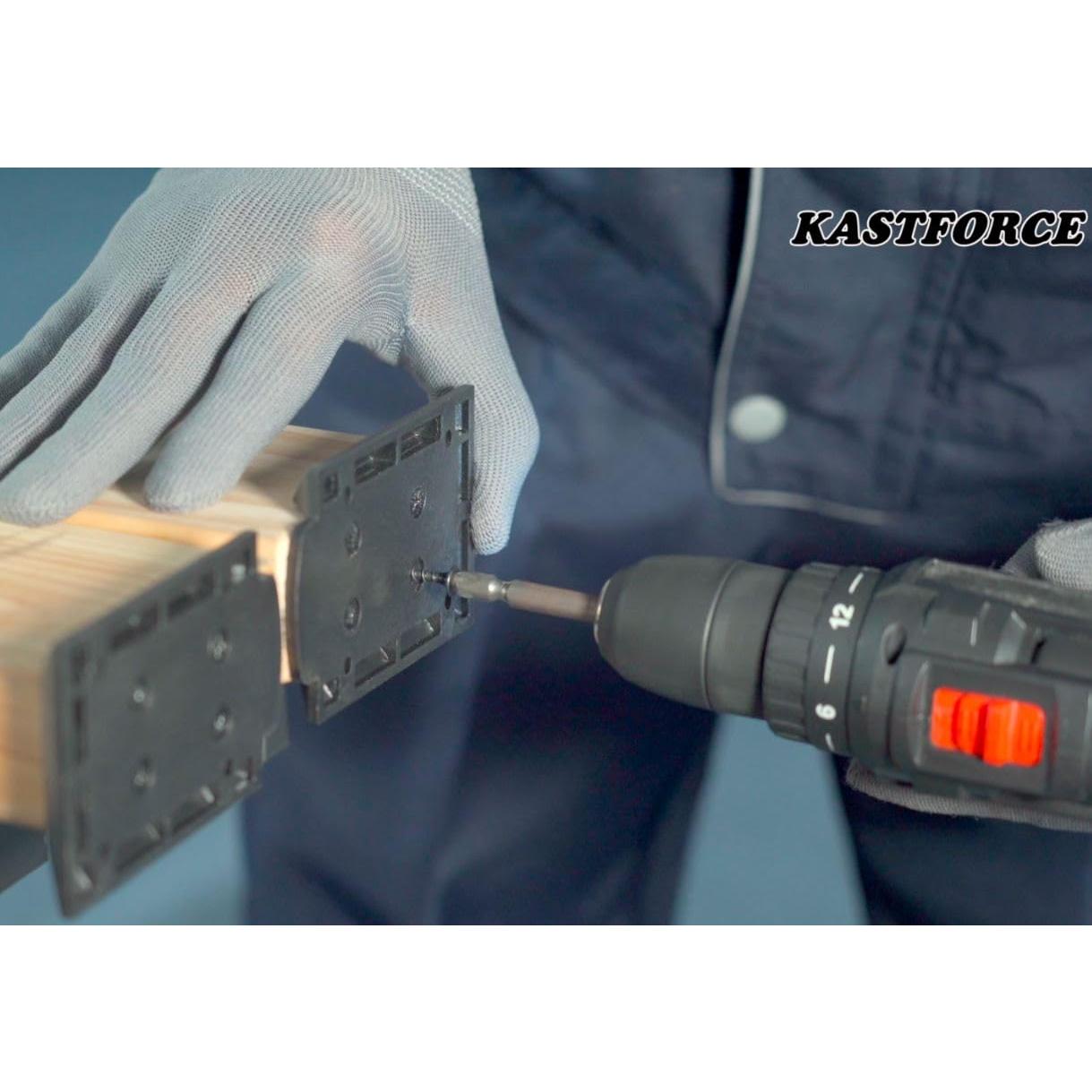 20 Soportes de Barandilla KASTFORCE KF4013 con Tornillos