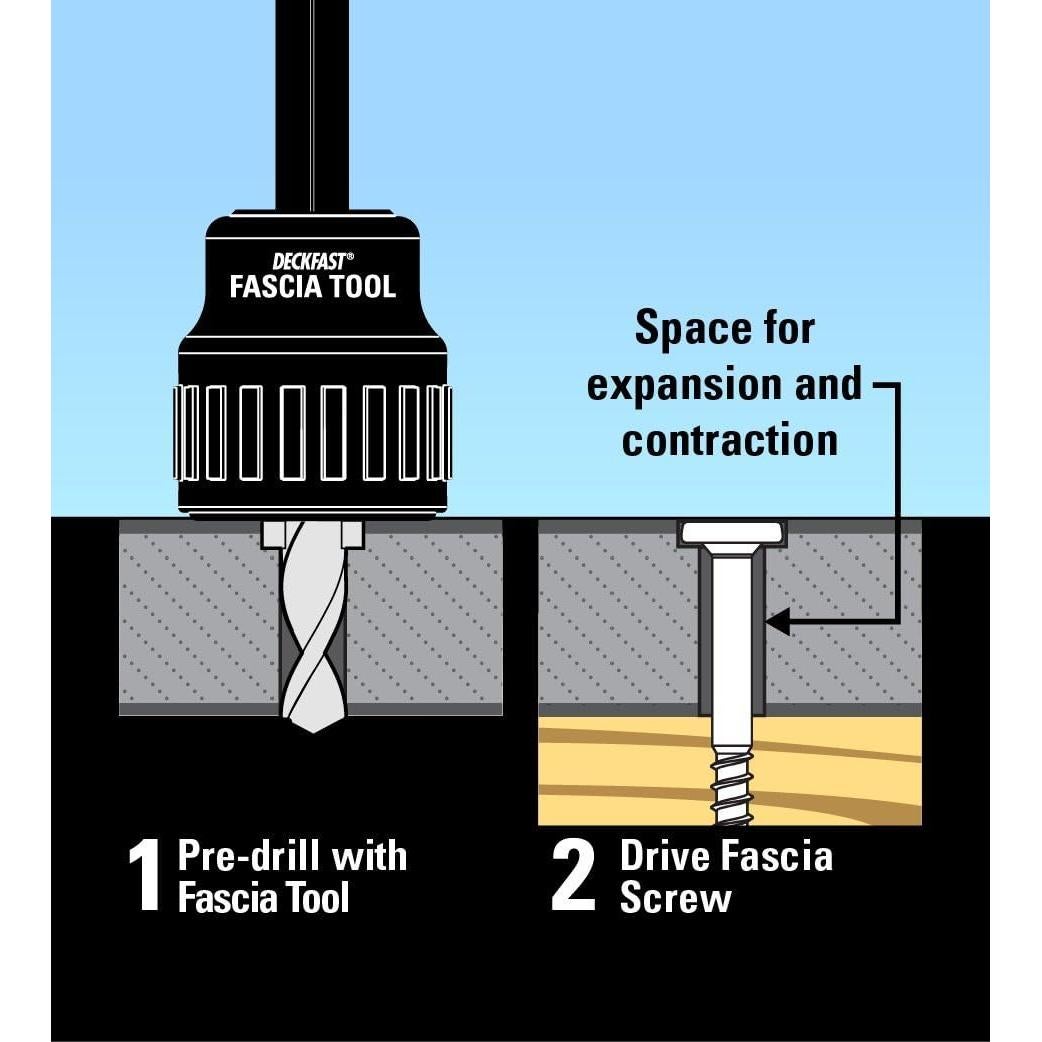Herramienta de Fascia Deckfast Starborn BDA155 - Metal 1.6 oz