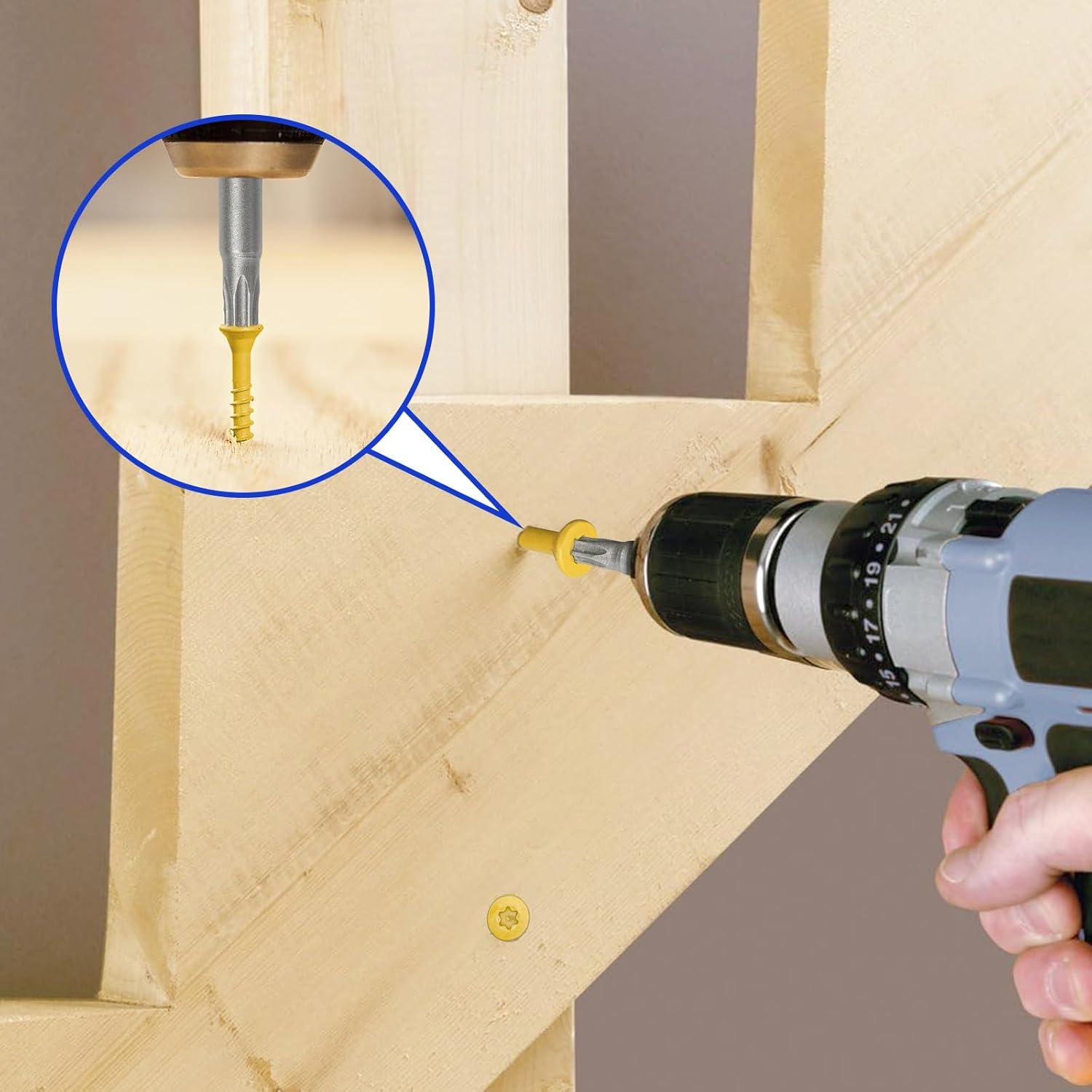 Tornillos para Deck JIT Fastener #10 x 7.62 cm 100 Pcs Epoxi