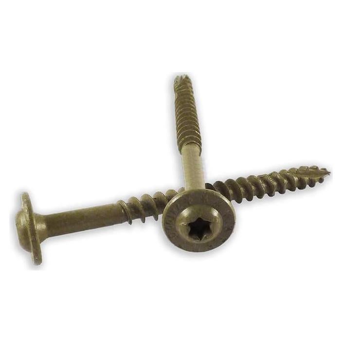 Tornillos para madera WoodPro ST14X312, 50 piezas, 8.89 cm