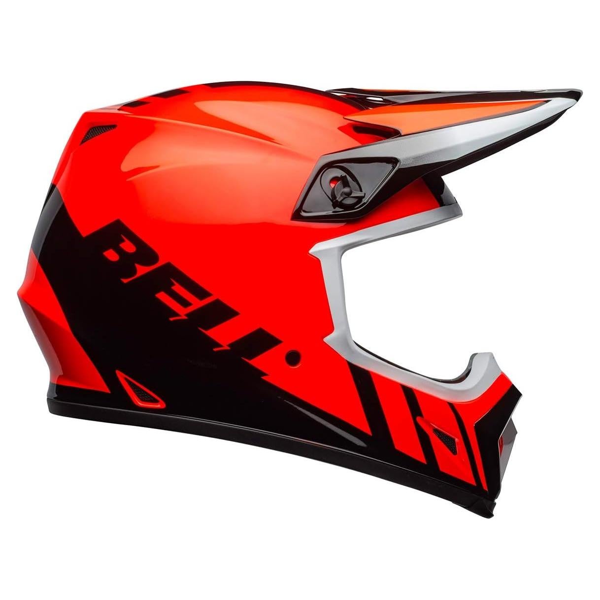 Casco de Motocross BELL MX-9 MIPS Naranja/Negro Mediano