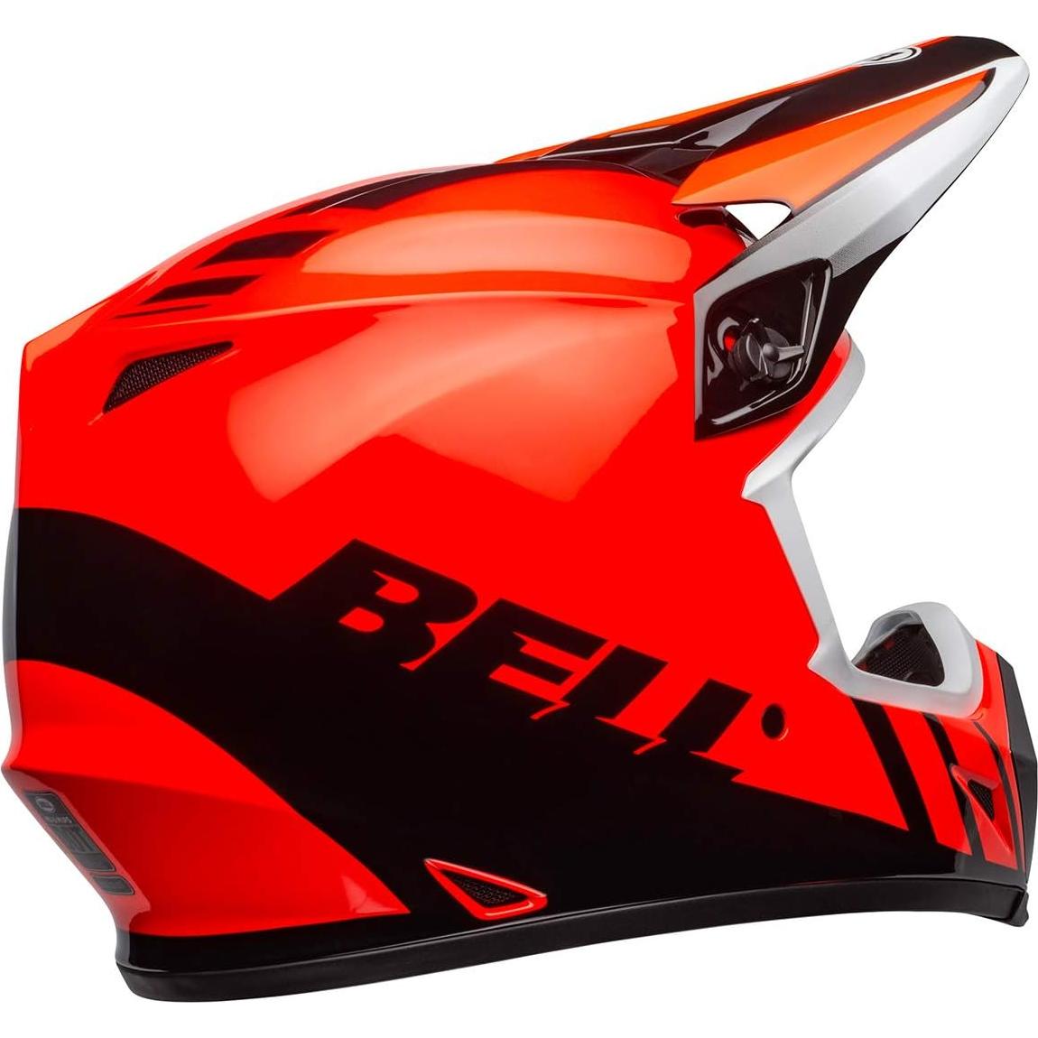 Casco de Motocross BELL MX-9 MIPS Naranja/Negro Mediano