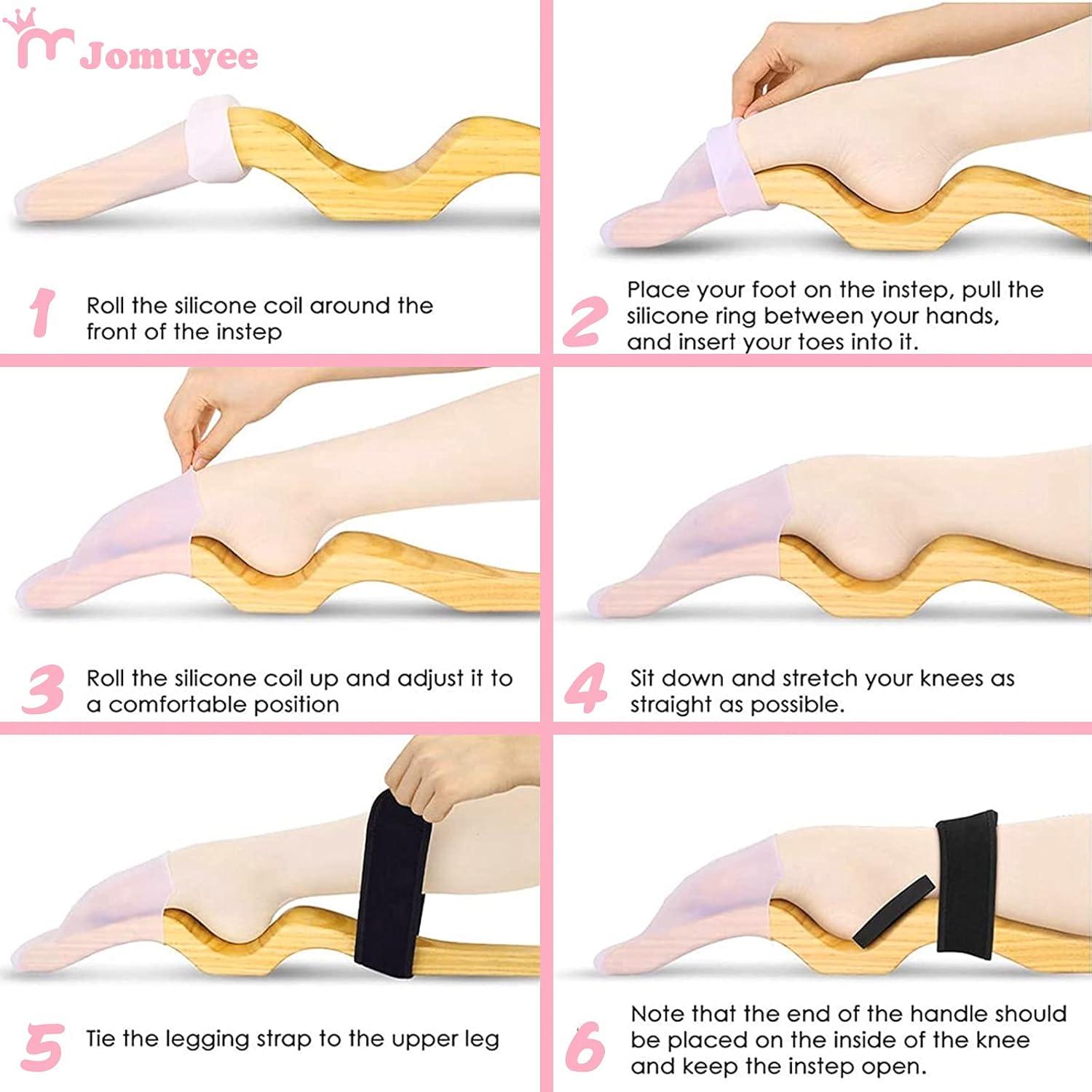 Estirador de Pies de Ballet Jomuyee - Mejora Arco y Técnica