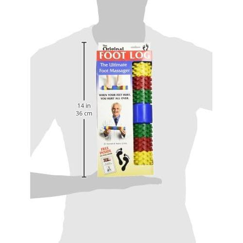 Masajista de pies Foot Log para alivio de dolor y estrés
