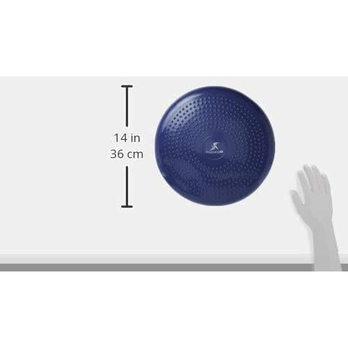 Disco de Equilibrio ProsourceFit 35.56 cm con Bomba - Púrpura