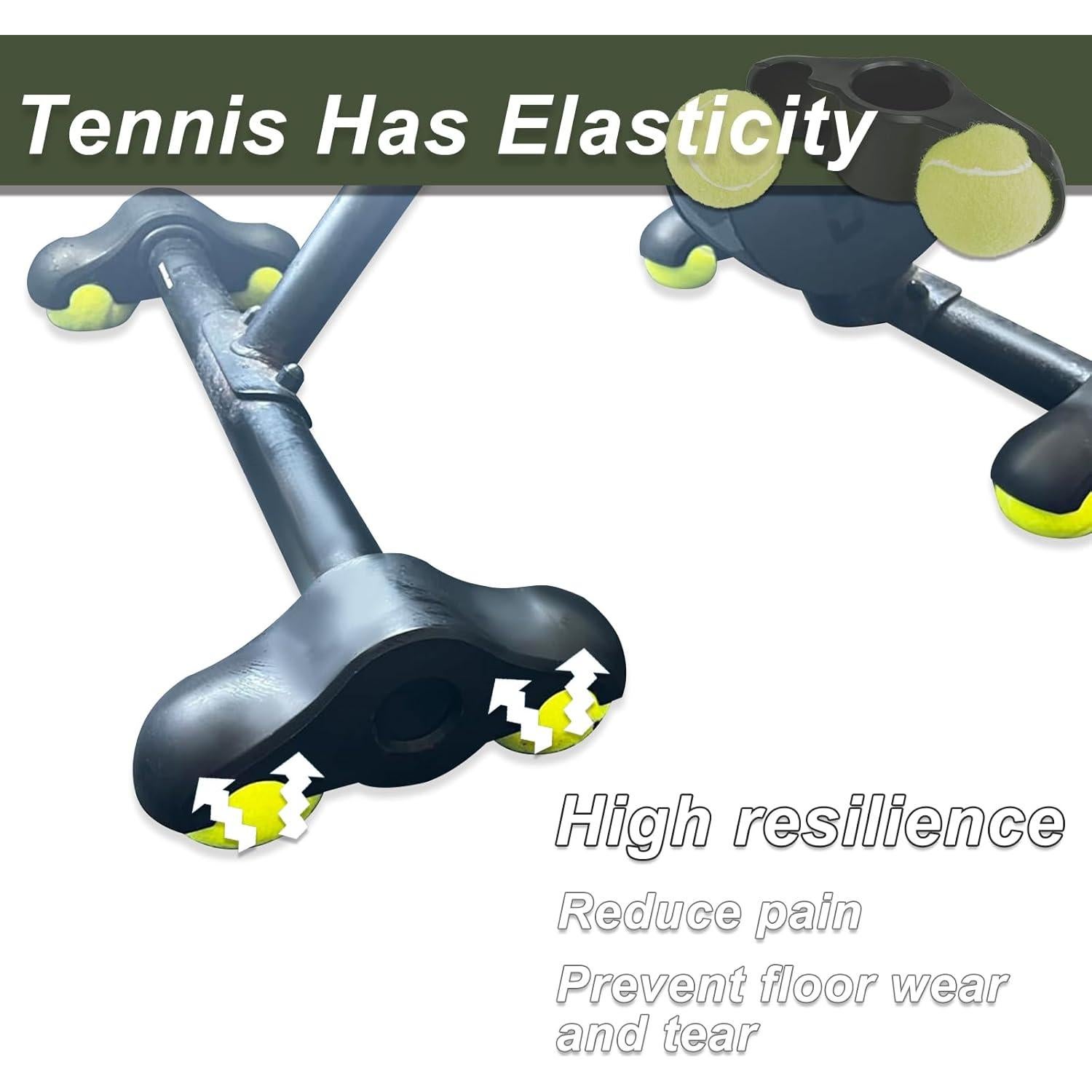 Juego de Adaptadores de Pies Rocker BMIROAMDFE con 8 Pelotas