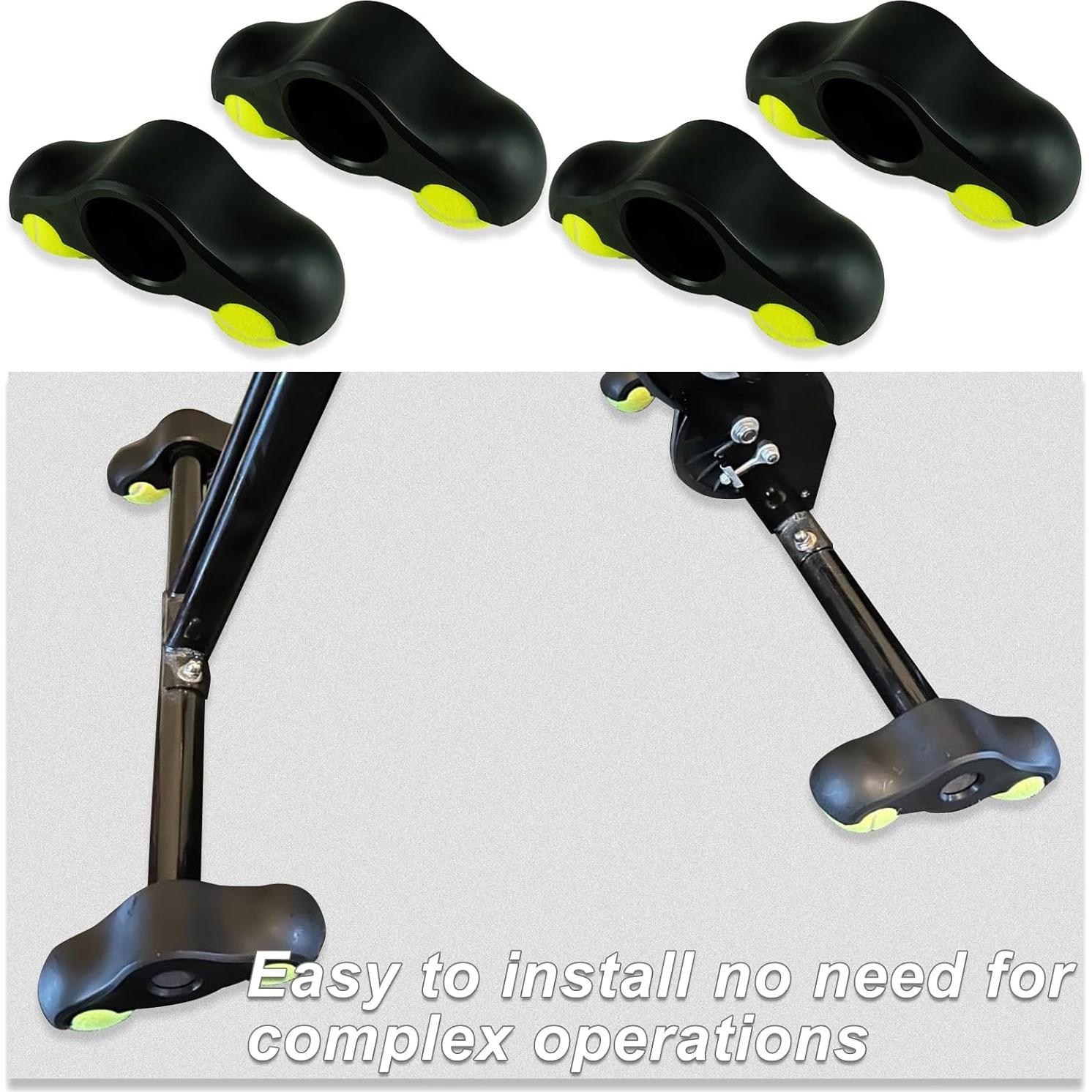 Juego de Adaptadores de Pies Rocker BMIROAMDFE con 8 Pelotas