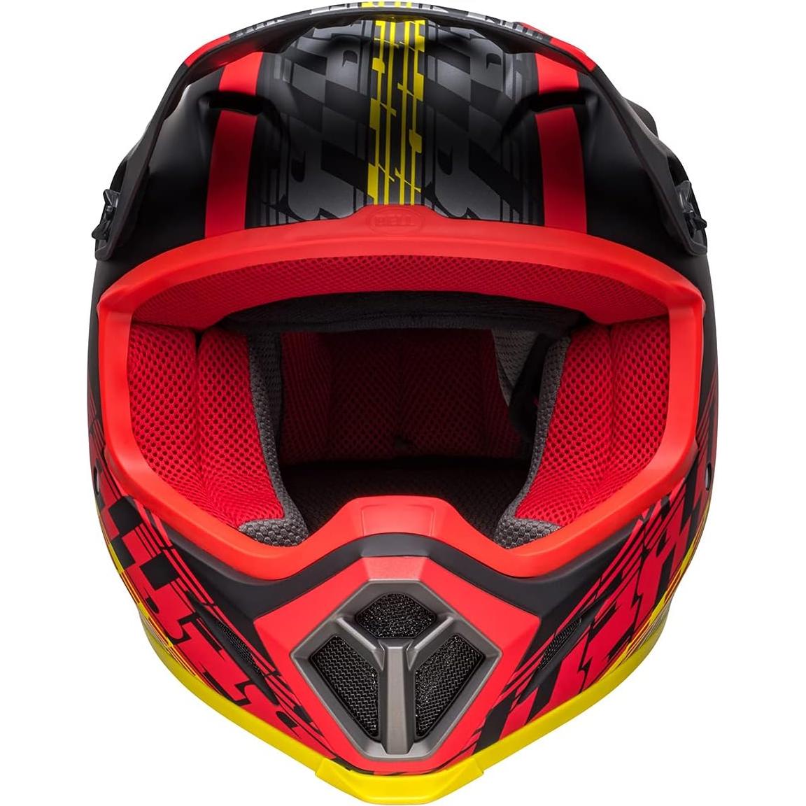 Casco de Motocross BELL MX-9 MIPS Negro Mate Offset