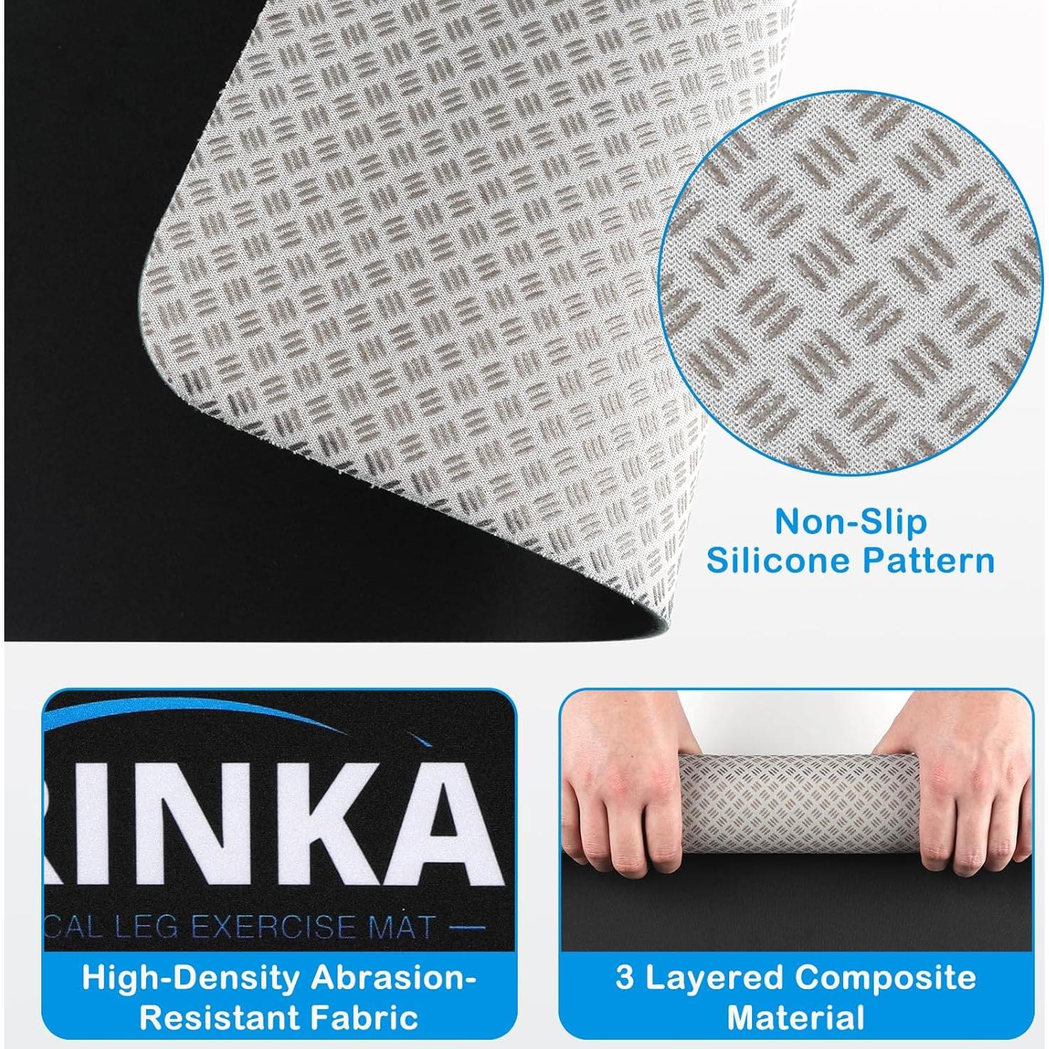 Alfombrilla Antideslizante TRINKA para Ejercitador de Piernas 60x43cm