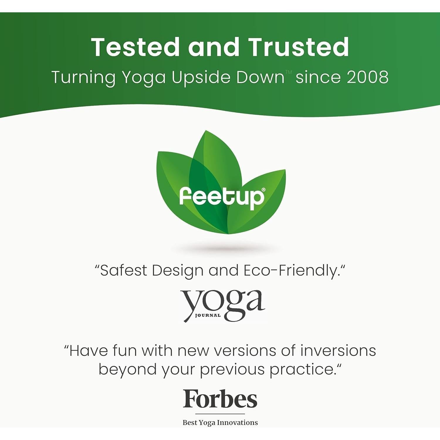 Banco de Inversión FeetUp para Yoga - Entrenador Vegano 60x40cm