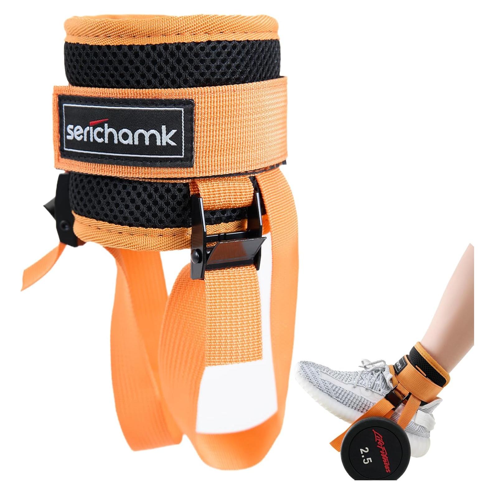 Correas de Tobillo para Mancuernas Serichamk - Entrenamiento de Piernas