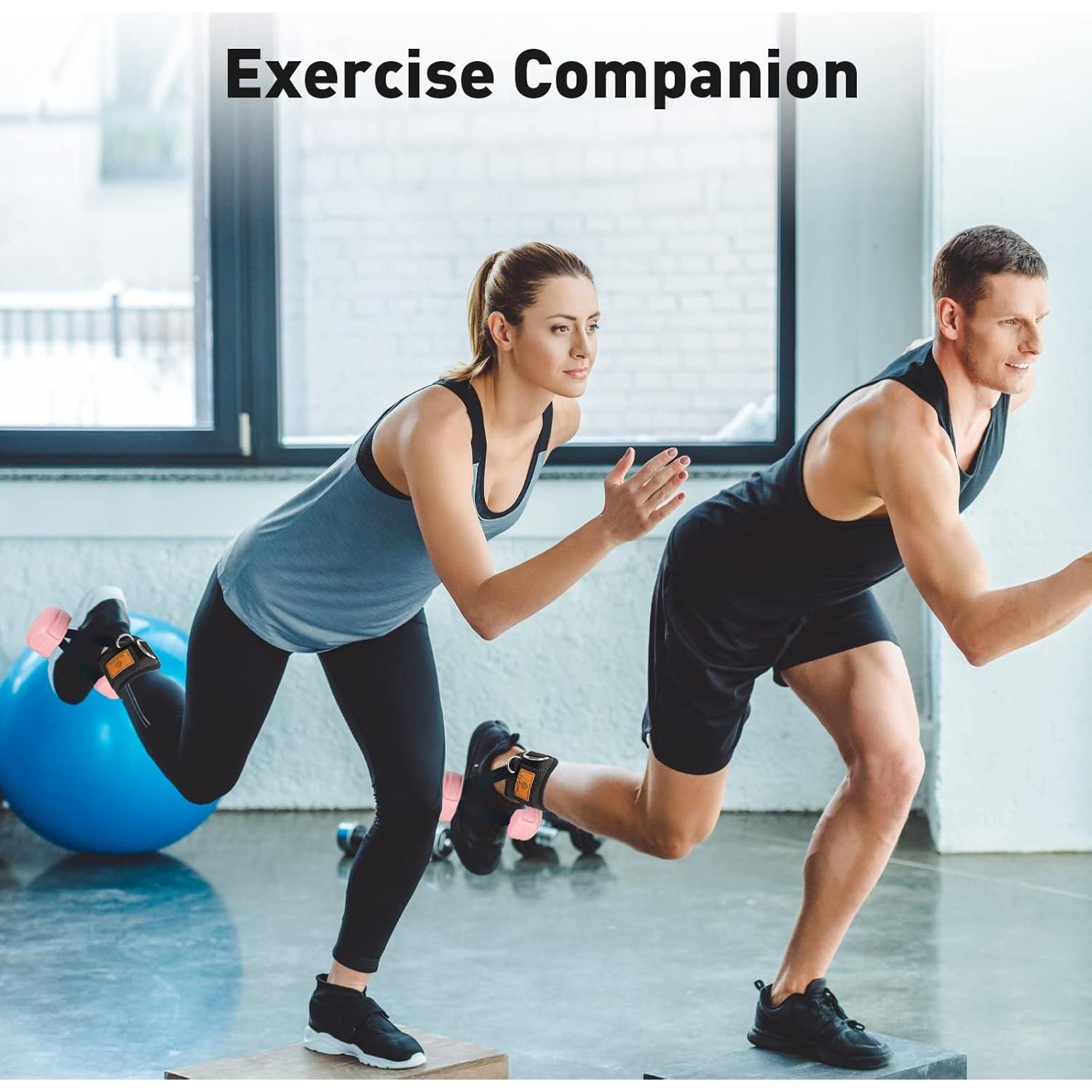 Correas de Tobillo ELEAMY para Pesas y Máquinas de Cable