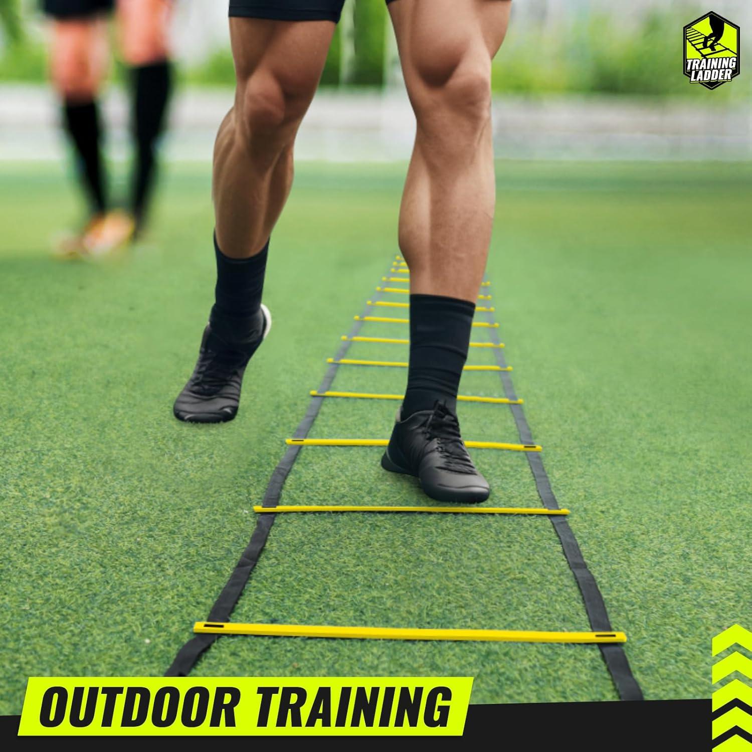 Escalera de Agilidad Teenitor 7m Entrenamiento Velocidad Fitness