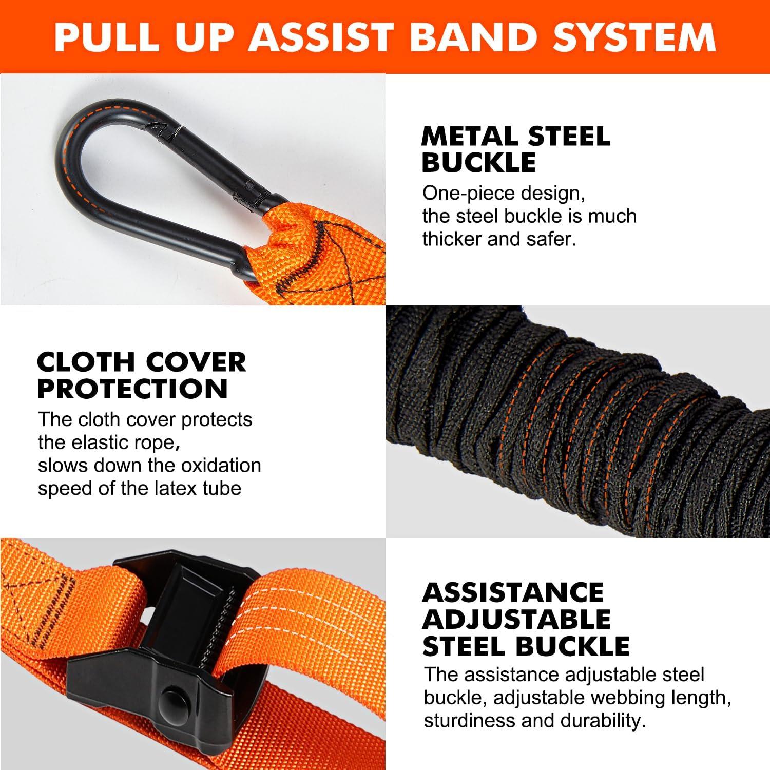 Bandas de Asistencia para Dominadas HPYGN - Alta Resistencia