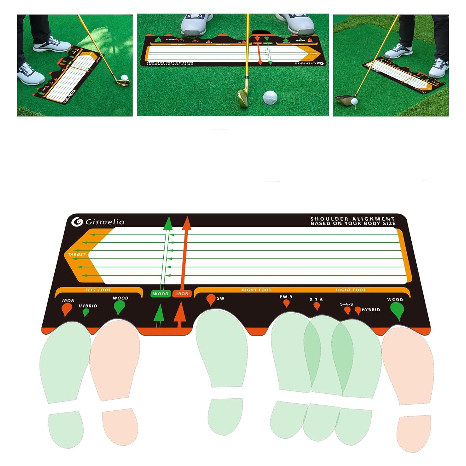 Alfombra de Entrenamiento de Golf Gismelio Lx-01a Plegable