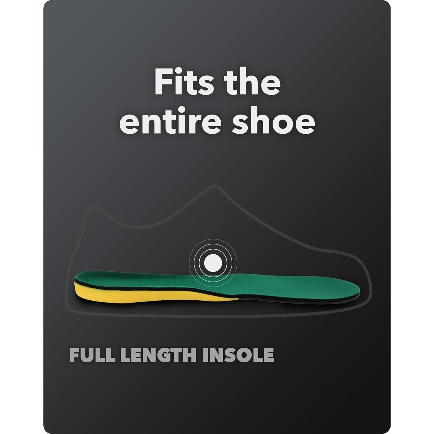 Plantillas Spenco Polysorb Cross Trainer Amortiguación 11-12.5