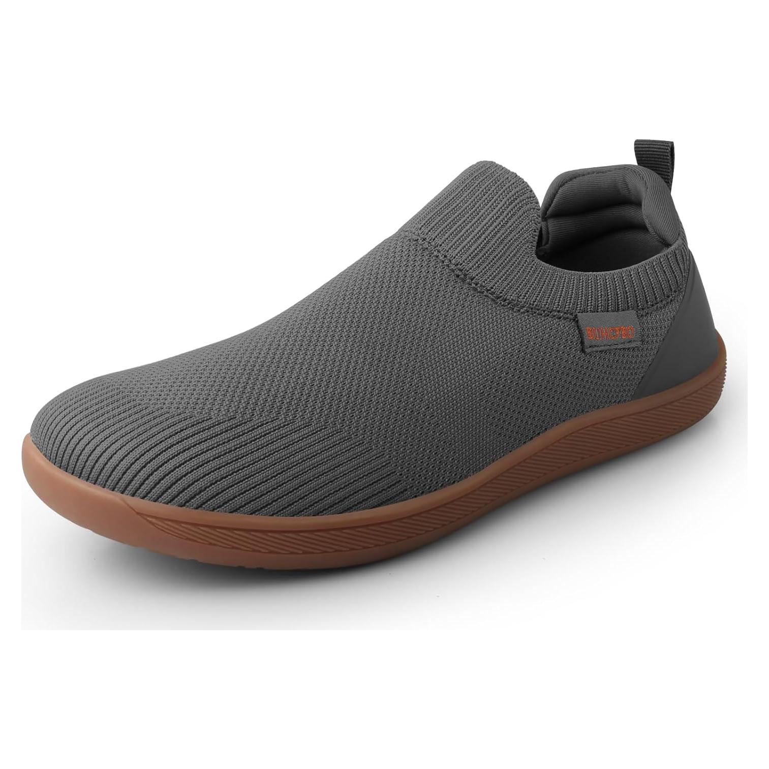 Zapatos Minimalistas Hombre BUHCFBO Punta Ancha Caída Cero