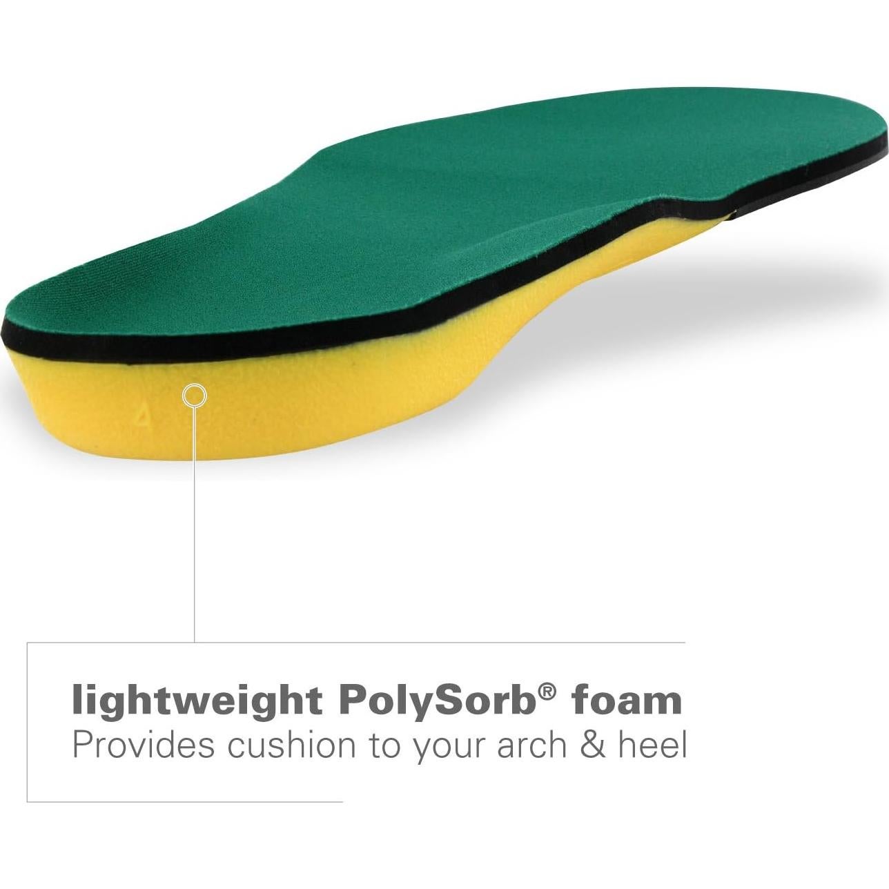 Plantillas Spenco Polysorb Heavy Duty Confort Unisex 9-10