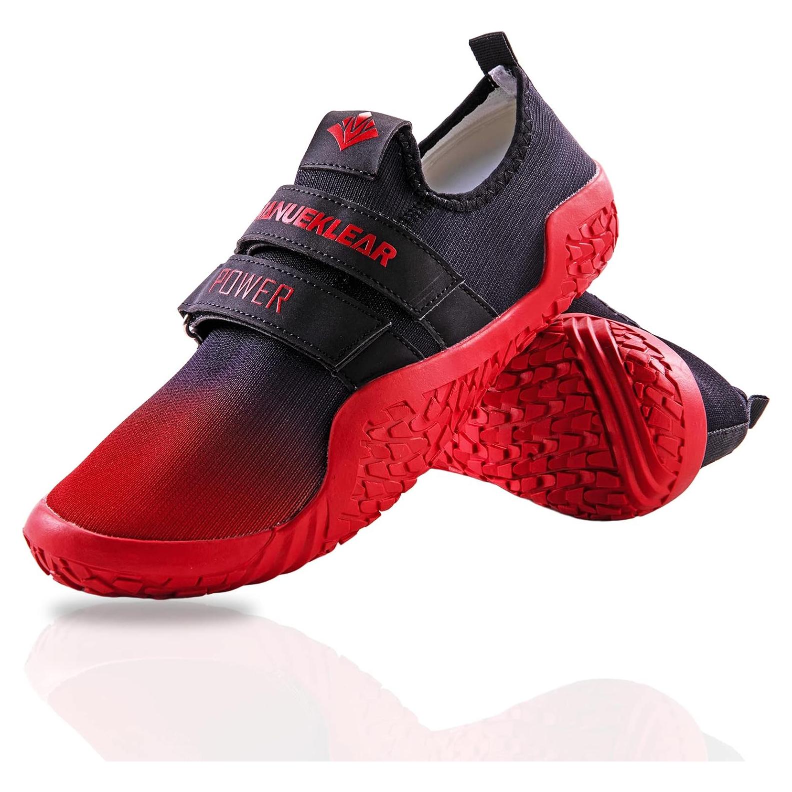 Zapatillas de Levantamiento de Pesas MANUEKLEAR Rojo Gradiente 9