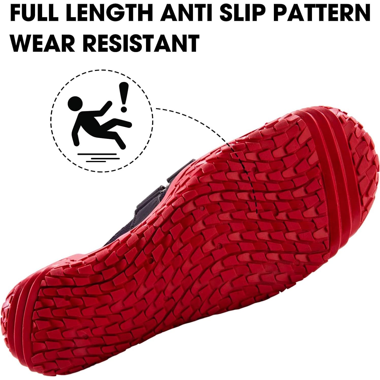 Zapatillas de Levantamiento de Pesas MANUEKLEAR Rojo Gradiente 9