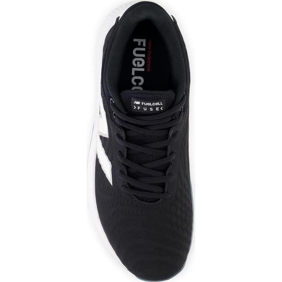 Zapato de Softbol New Balance FuelCell Fuse V4 Mujer 7 Negro/Blanco