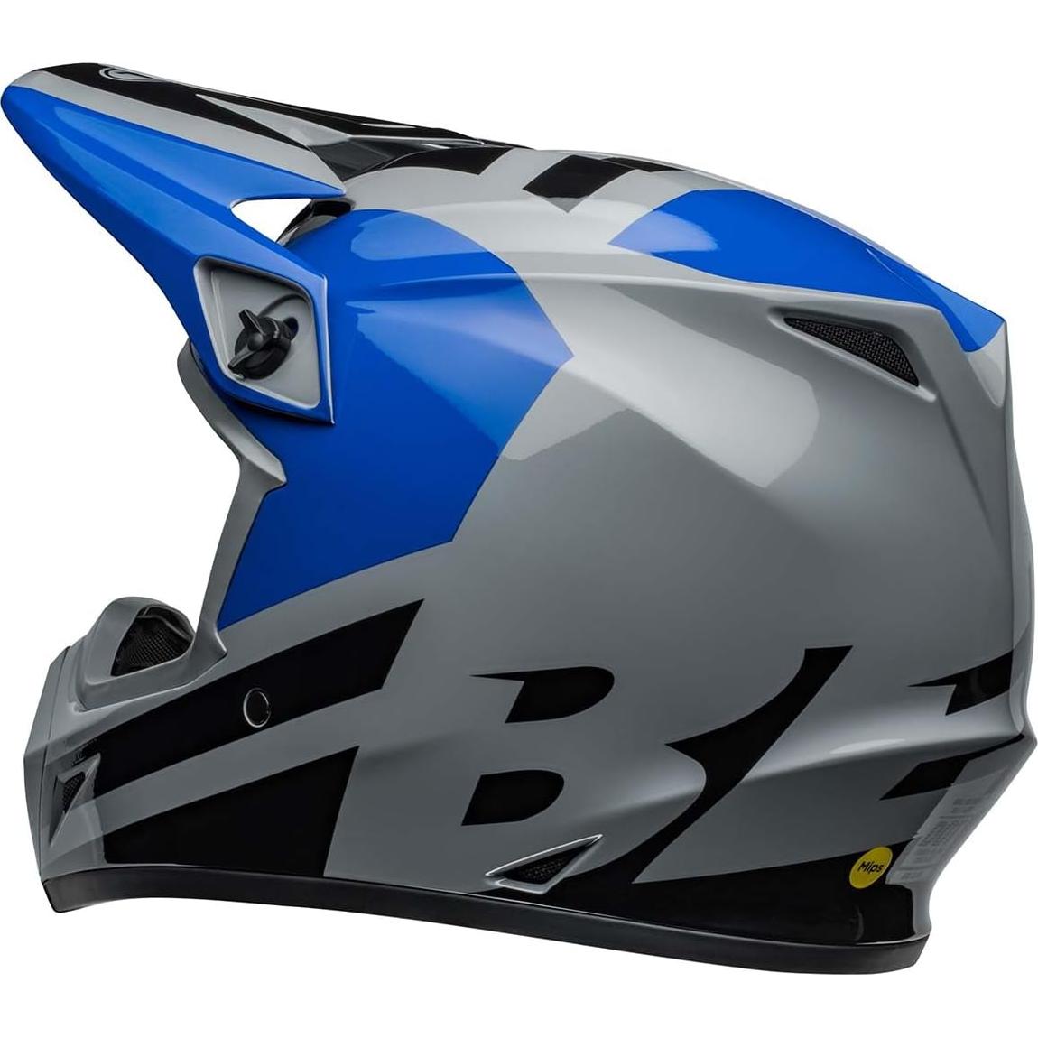 Casco de Motocross BELL MX-9 MIPS Unisex Grande Azul