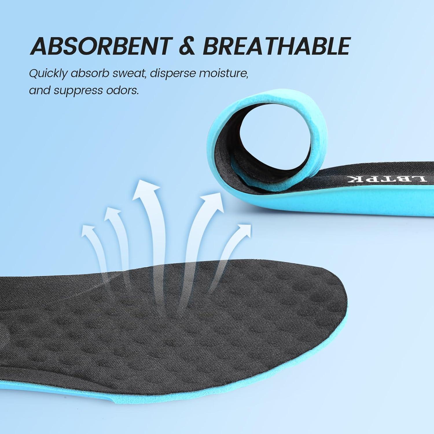 Zapatos de Caminar para Mujeres LBTPK Sin Cordones 8 Gris Oscuro