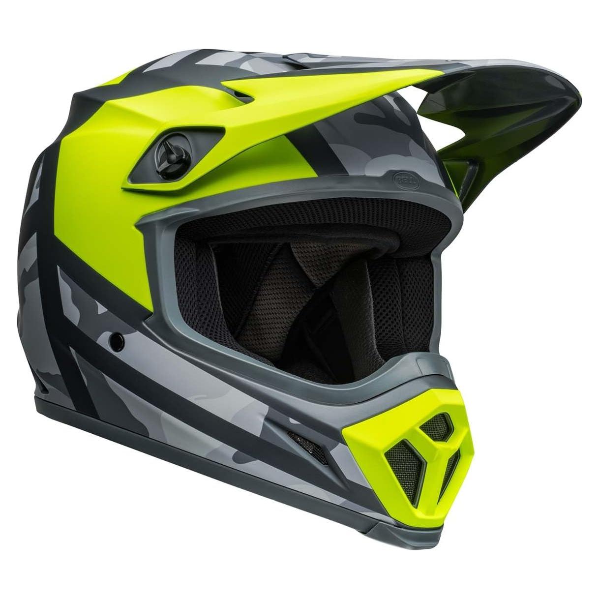 Casco de Motocross BELL MX-9 MIPS XX-Large Hi-vis/Camo