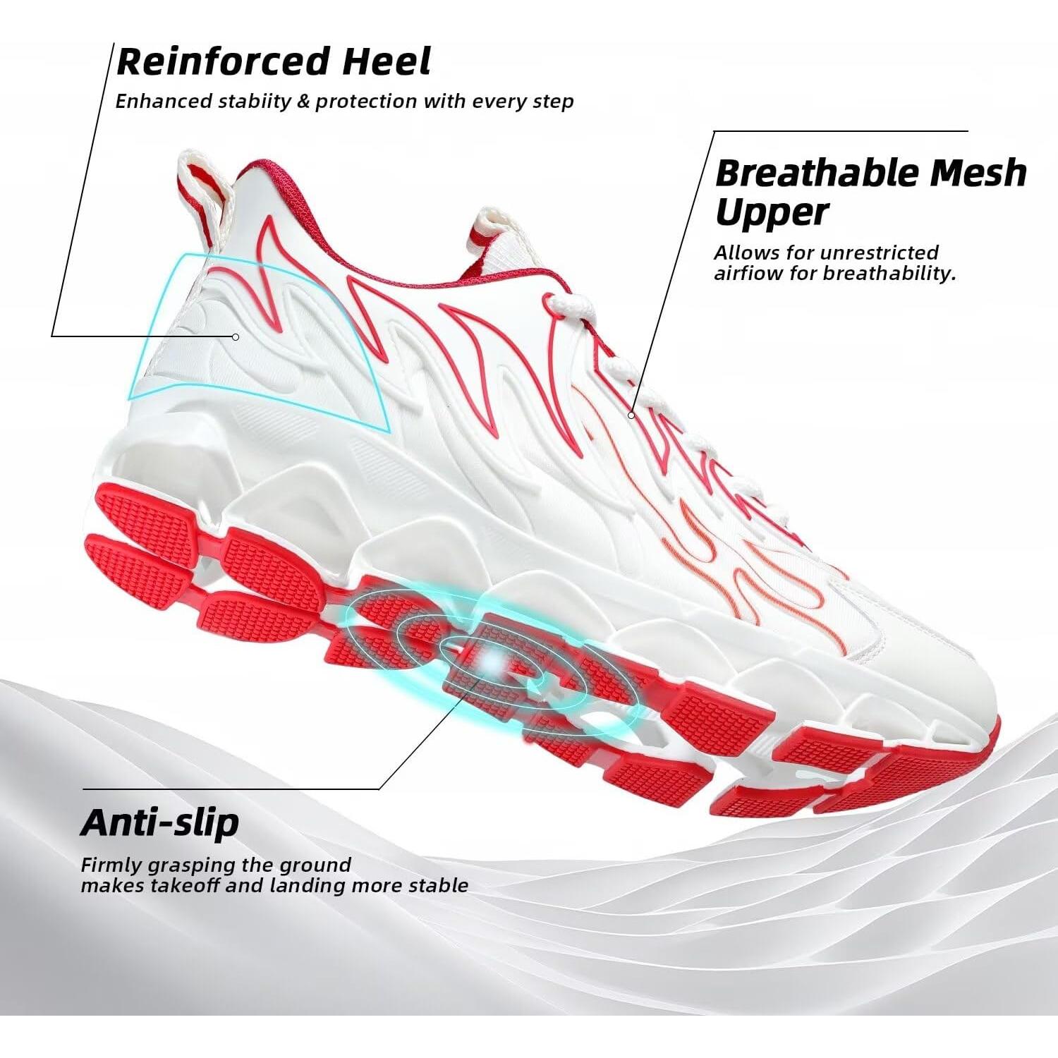 Zapatillas de Correr Hombre Malla Transpirable 420g Talla 13