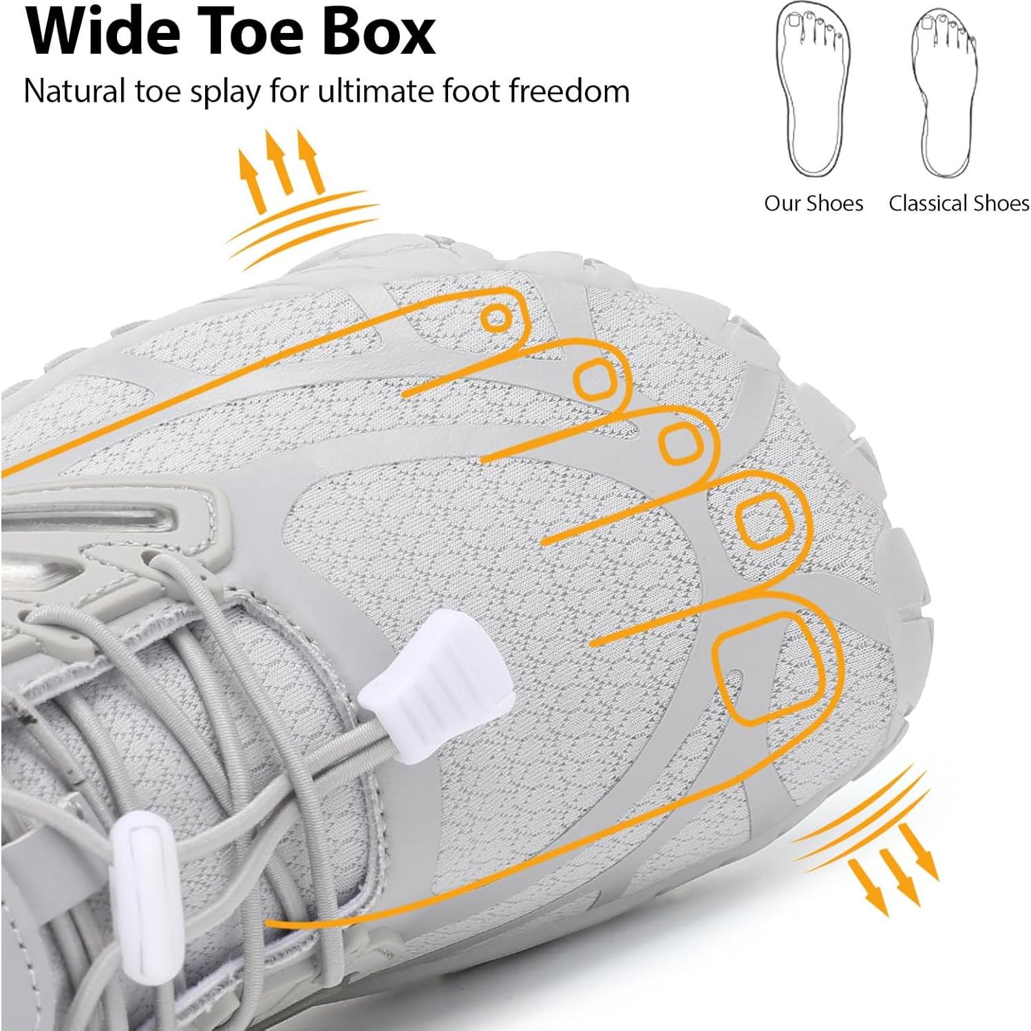 Zapatos Barefoot MeXYZ Mujeres 27x15cm Antideslizantes