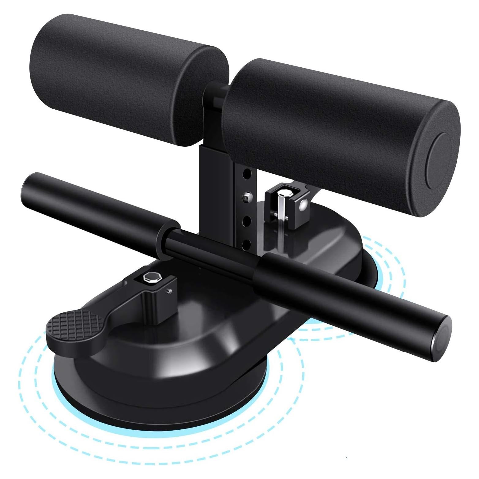 Barra de Abdominales TARFEPA con Ventosas y Soporte Ajustable