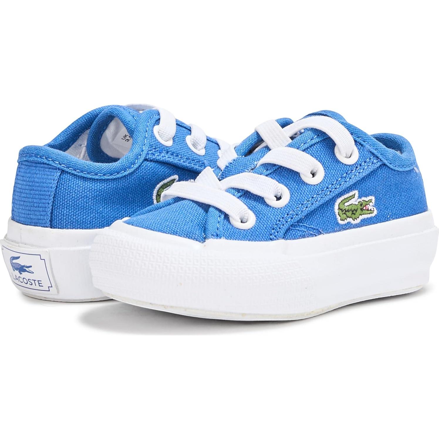 Zapatillas Lacoste Backcourt 2.0 Bebé Niño Azul/Blanco