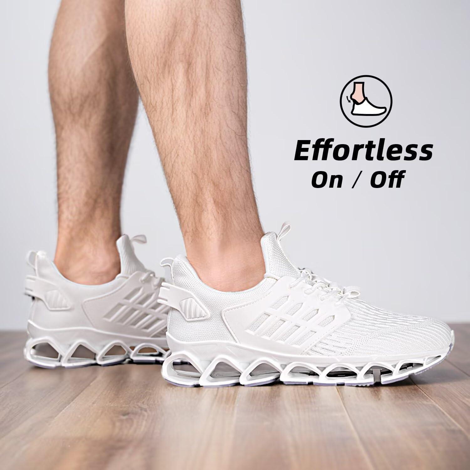 Zapatillas de Correr Antideslizantes para Hombre Slip On 8.5