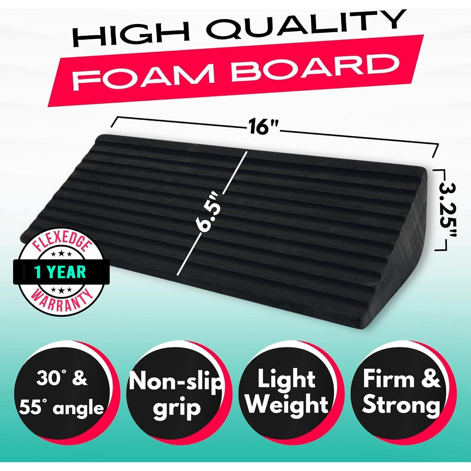 Tablero Inclinado FISTA para Estiramiento de Pantorrillas 40.6cm