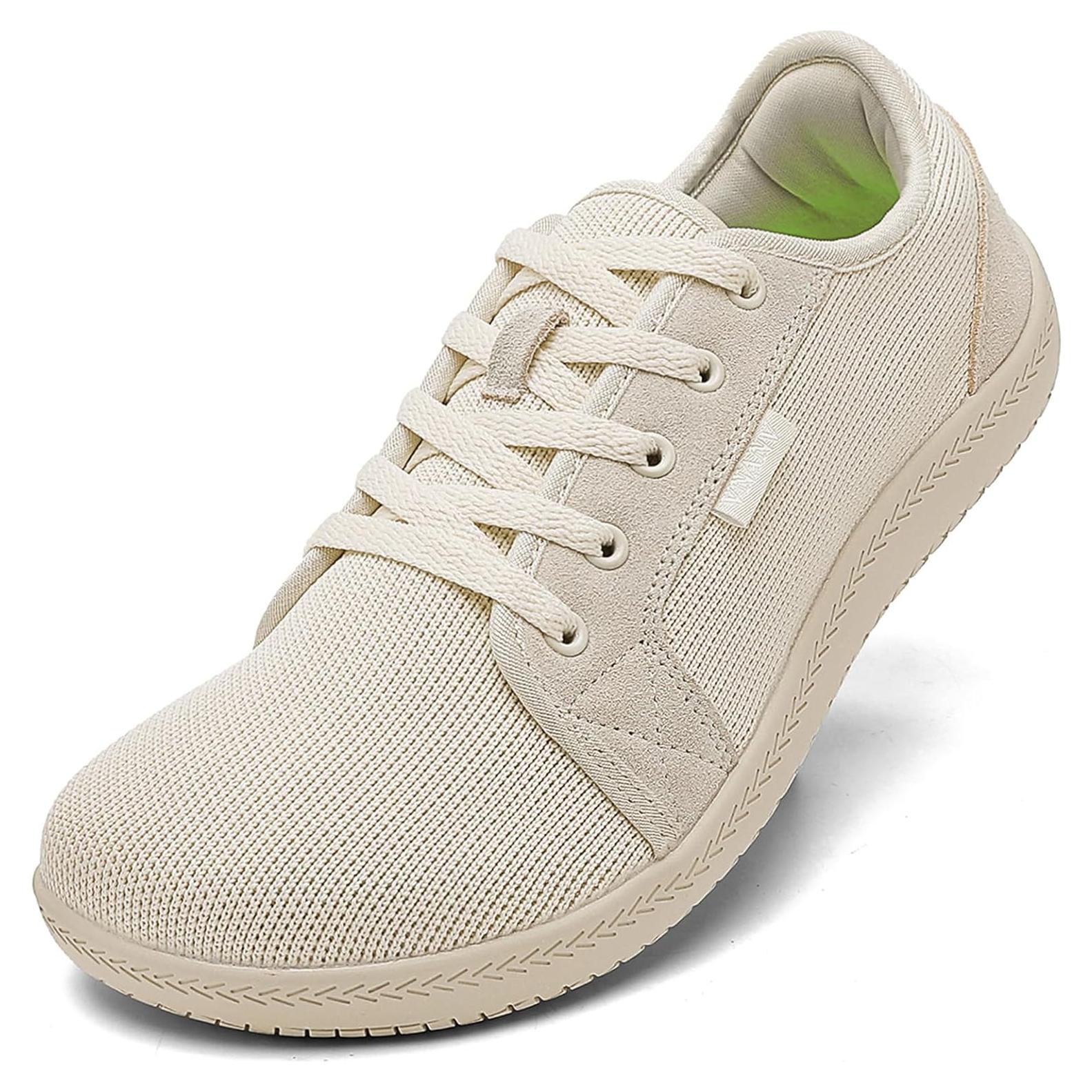 Zapatos Barefoot VNANV para Mujeres, Punta Ancha, Suela Cero