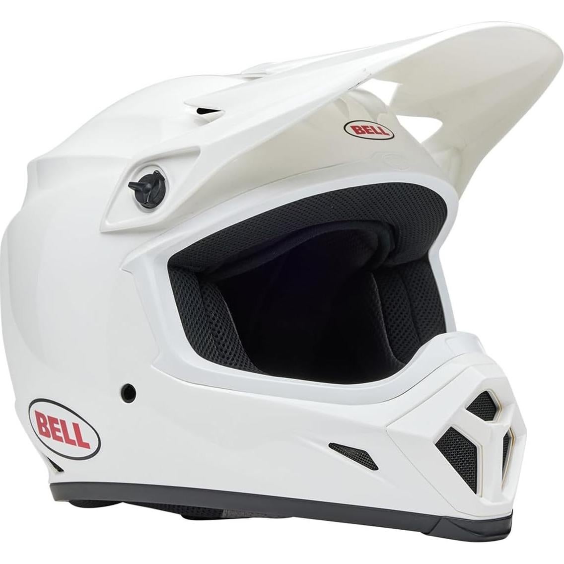 Casco de Motocross BELL MX-9 MIPS Blanco 2,22 kg